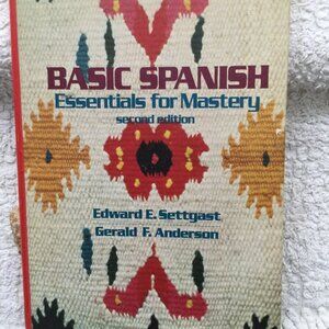 Basic Spanish One Text Book HomeSchool Flexible, Concise Program Vocabulary List